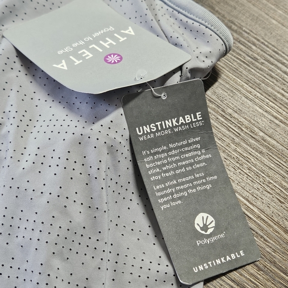 Athleta NWT Full Force Tank in Slate Grey Large - Picture 10 of 15